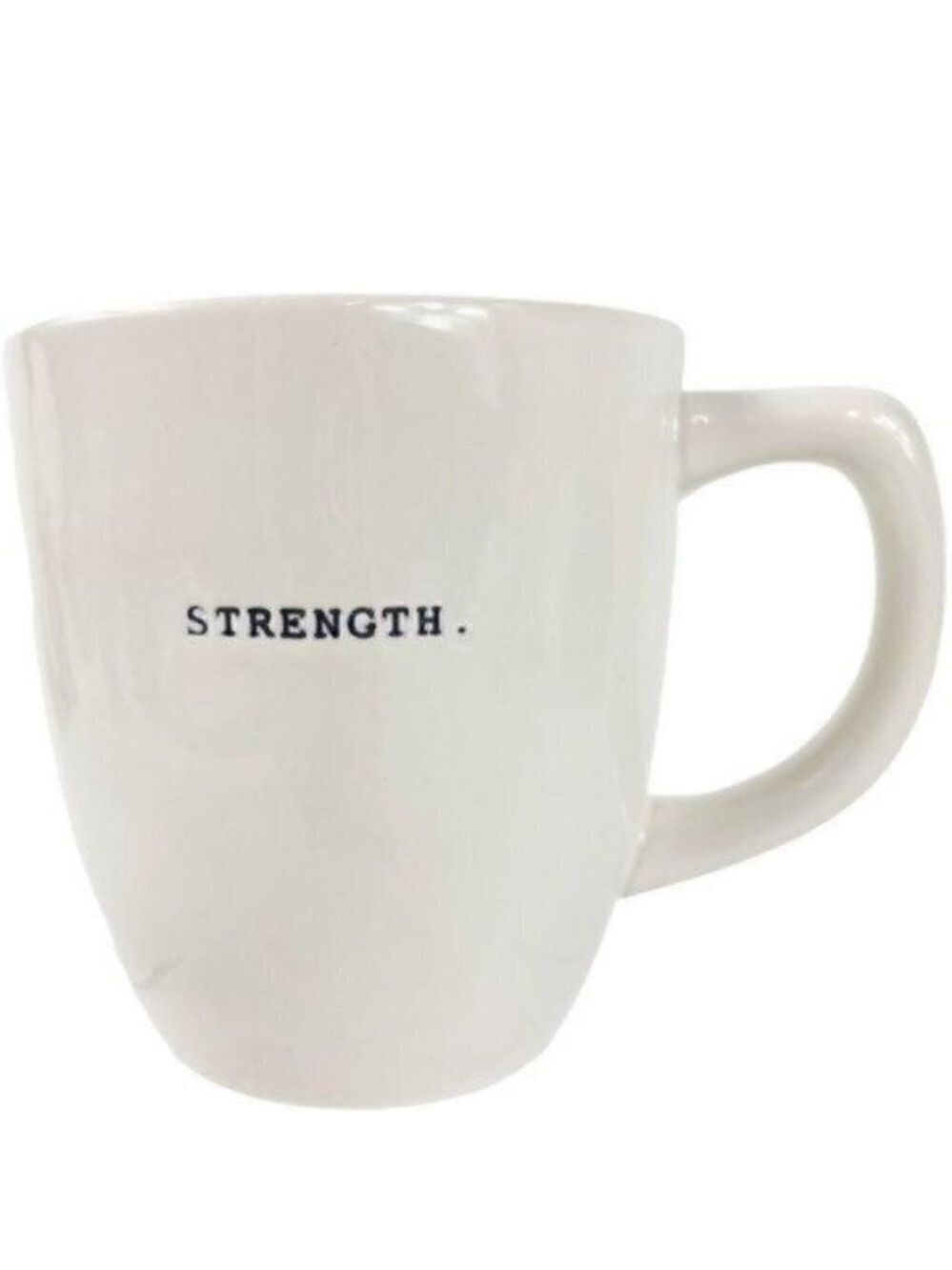 Rae Dunn Artisan collection Magenta Strength. mug 16 ounces